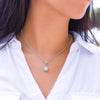 To My Baby Necklace |  Eternal Hope Necklace With Real Rose | Gift Box Rose Flower