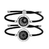 Sun&moon Long Distance Smart Vibration Bracelets with Milan Rope - Smart Sensing Couple Bracelet - Lover Couple Gift