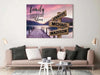 River Pier Color A Little Whole Lot of Love Multi-Names Premium Canvas (1.25")