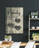 Personalized "Family... Love" Premium Canvas Wall Art (0.75")