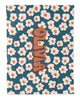 Retro Flower Personalize Blanket