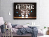 Personalized Family Name Canvas, Cotton Flower, Custom Canvas Prints, Gifts Premium Canvas (1.25")