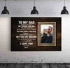 Dad You Are Amazing, Gift For Dad From Son, Father's Day, Birthday Gift, Christmas Day Gift, Matte Canvas (1.25'')