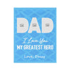 Personalized Blankets - Bad Dad Ever We Love You - Father's Day Gifts