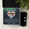 Soulmate Personalized Photo & Name Card , Forever Love Necklace, Anniversary Gift Idea For Her