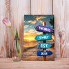 Love You To The Beach And Back - Couple Personalized Custom Vertical Canvas - Wedding Gift, Anniversary & Couple gift