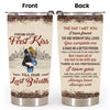 Love You Then Love You Still - Personalized Tumbler Cup - Birthday Anniversay Gift For Couple, Boyfriends, Girlfriends, Wife, Husband