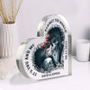It's You And Me, Personalized Heart Shaped Acrylic Plaque, Gift For Couple