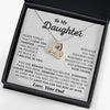 Daughter Believe In Yourself, Love Dancing Necklace, Best Gift For Daughter