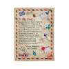 To My Dad | Thank You | Fleece Blanket