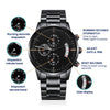 Son Remember To Be Awesome, Black Chronograph Watch, Gift for Son from Parents
