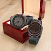 To My Dad | Always Be The Man | Engraved Wooden Watch