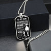 To My Son Gift From Dad | Always Carry You In My Heart | Dog Tag Necklace