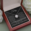 Romantic Gift For Her | I'm Sorry | Valentine Day Gift | Love Knot Necklace