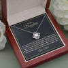 Daughter If I Could Give You One Thing In Life | Best Gift From Dad | Love Knot Necklace Love Dad
