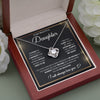 To My Daughter | Always Love You | Gift For Daughter | Love Knot Necklace