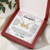 To My Daughter | When You Took Your First Breath I Told You I Love You | Infinity Heart Necklace