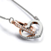 To My Soulmate | To Be Your Last Everything | Interlocking Hearts necklace