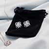 To My Beautiful Daughter | Always keep me in your heart | Love Knot Earring & Necklace Set