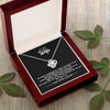 To My Wife From HusBand | The Most Wonderful | Love Knot Necklace