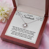 To My Soulmate | I Will Be With You Forever | Love Knot Necklace