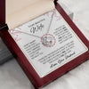 To My Beautiful Wife | I Married You Because I Cant Live Without You | Love Knot Necklace