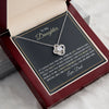 Daughter If I Could Give You One Thing In Life | Best Gift From Dad | Love Knot Necklace Love Dad
