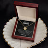 To My Loving Mom | There Are Not Enough Words | Love Knot Necklace