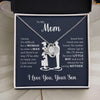 To My Mom From Son | I Know It's Difficult | Love Knot Necklace