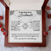 To My Beautiful Soulmate | Once Upon A Time | Love Knot Necklace