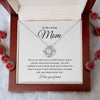 Mom I Love You Forever | Best Mother's Day Gifts | Love Knot Necklace