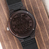 Dearest Son Challenges In Life, Engraved Wooden Watch, Christmas Gift for Son