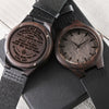 Son Way Back Home, Engraved Wooden Watch, Gift for Son from Dad