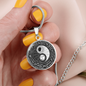 Moon Sun Magic | Circle Pendant Necklace