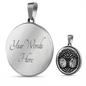 Tree Of Life | Circle Pendant Necklace