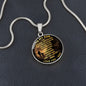 To My Son - You Are My Hero, Circle Necklace