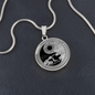 Yin Yang Sun Moon Cloud Star | Circle Pendant Necklace