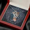 To My Wife | I Married You | Double Hearts Necklace