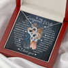 To My Wife | I Married You | Double Hearts Necklace