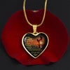 To My Daughter - Always Be My Baby Girl, Heart Necklace