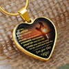 To My Daughter - Always Be My Baby Girl, Heart Necklace