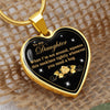 Daughter When I'm Not Around | Best Gift For Daughter | Heart Pendant From Dad