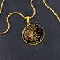To My Son - You Are My Hero, Circle Necklace