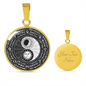 Moon Sun Magic | Circle Pendant Necklace