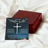 To My Loving Mother-In-Law | CZ Cross Necklace