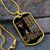 Pain Is Your Friend | Graphical Dog Tag
