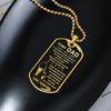 To My Dad | My Loving Father | Dog Tag Necklace