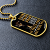 Pain Is Your Friend | Graphical Dog Tag
