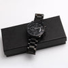 To My Man | My Missing Piece | Engraved Design Black Watch | Perfect Gift for Your Man