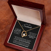 To My Soulmate Necklace | I'll Be With You Forever | Best Gift For Soulmate